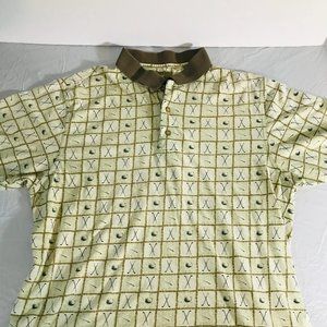 Natural Issue Polo Shirt Men's Golf Balls & Club